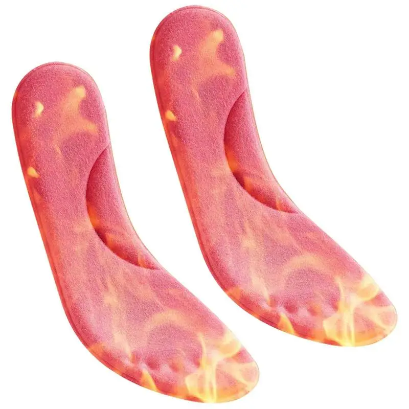 Insole Foot Warmer Heated Insole For Women Men Insole Foot Warmers Trim To Fit Odorless Hot Insole Warmers For Hunting Hiking