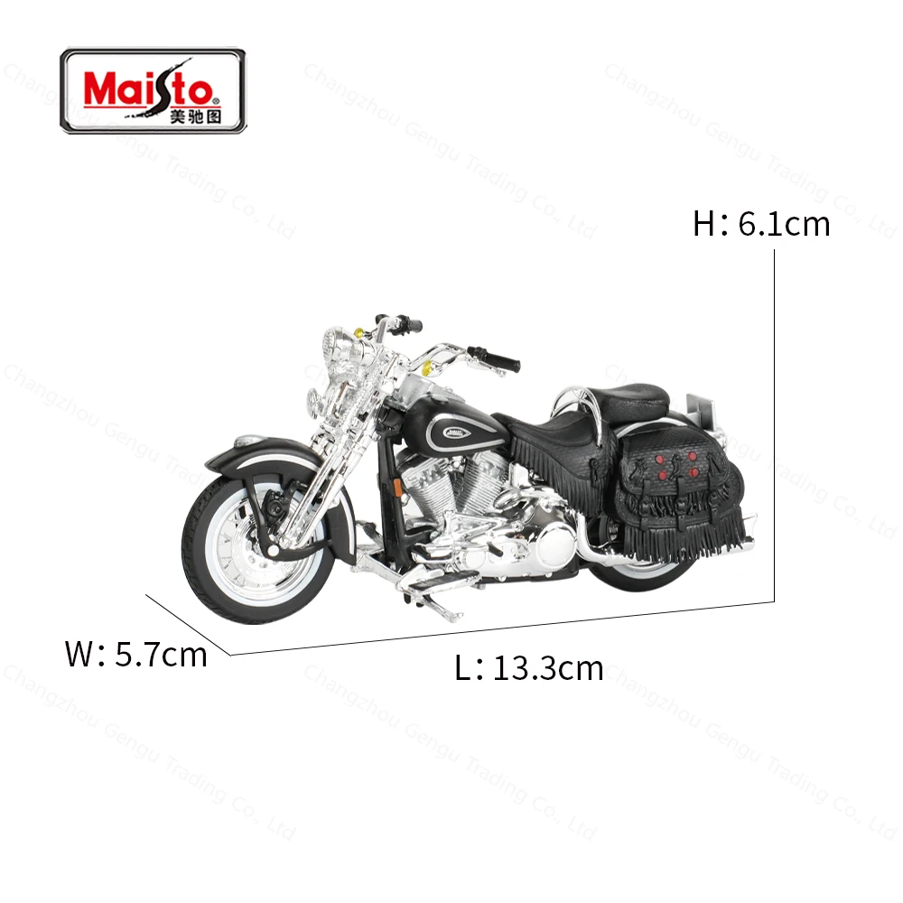 Maisto 1:18 harley-davidson 1999 FLSTS Heritage Softall Springer Red Die Cast Vehicles Collectible Hobbies Motorcycle Model Toys