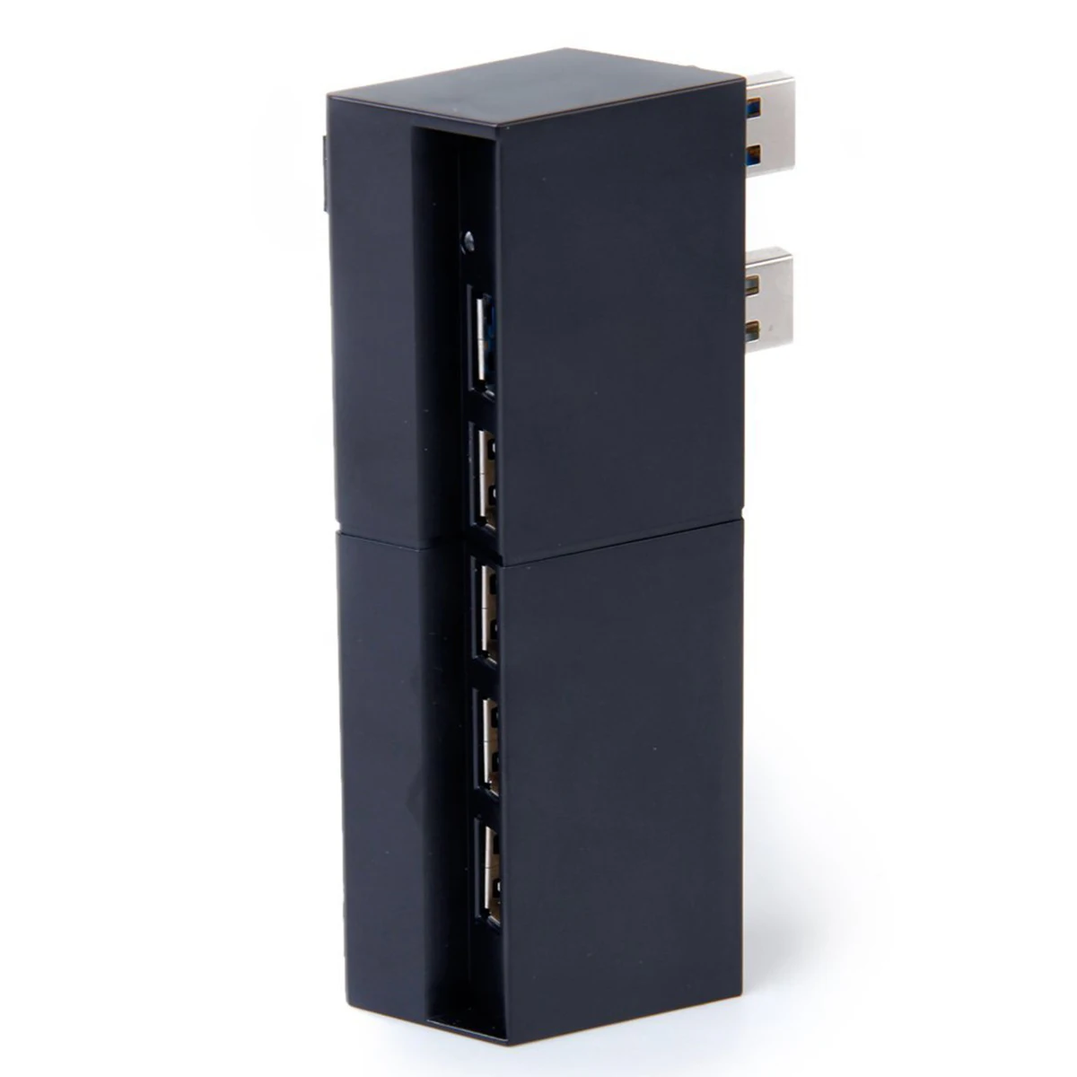 

5-Port Usb 3.0 2.0 Expander Black 58*24Mm 4.76*2.094Inch 4 Charging Hub Led Indicator 5-In-1 Usb Hub For