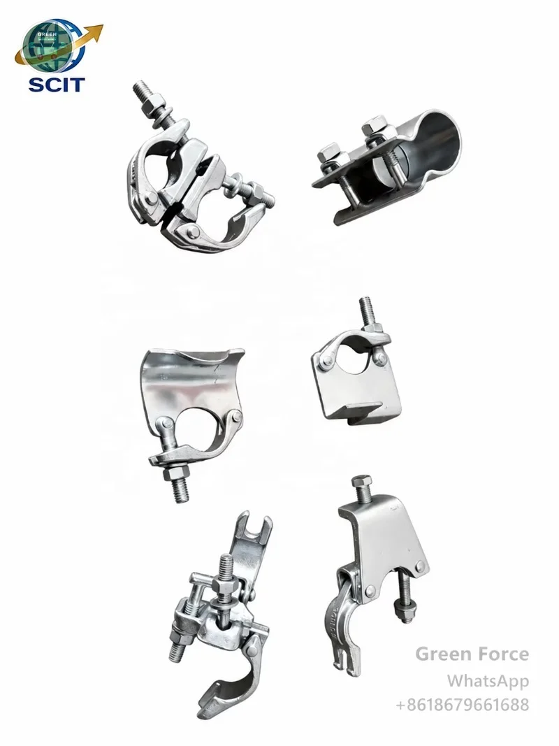 Circular Cast Iron Scaffold Joint | Rotating Beam Coupler | Forged Tube Clamp | EN12811 Compliant Fitting