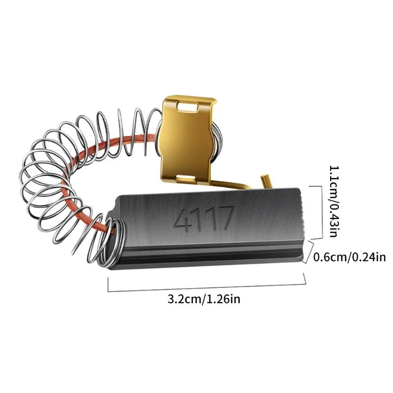 CPDD Carbon Brush Replacement For Industrial Vacuum Cleaner Pet Blowing Machine