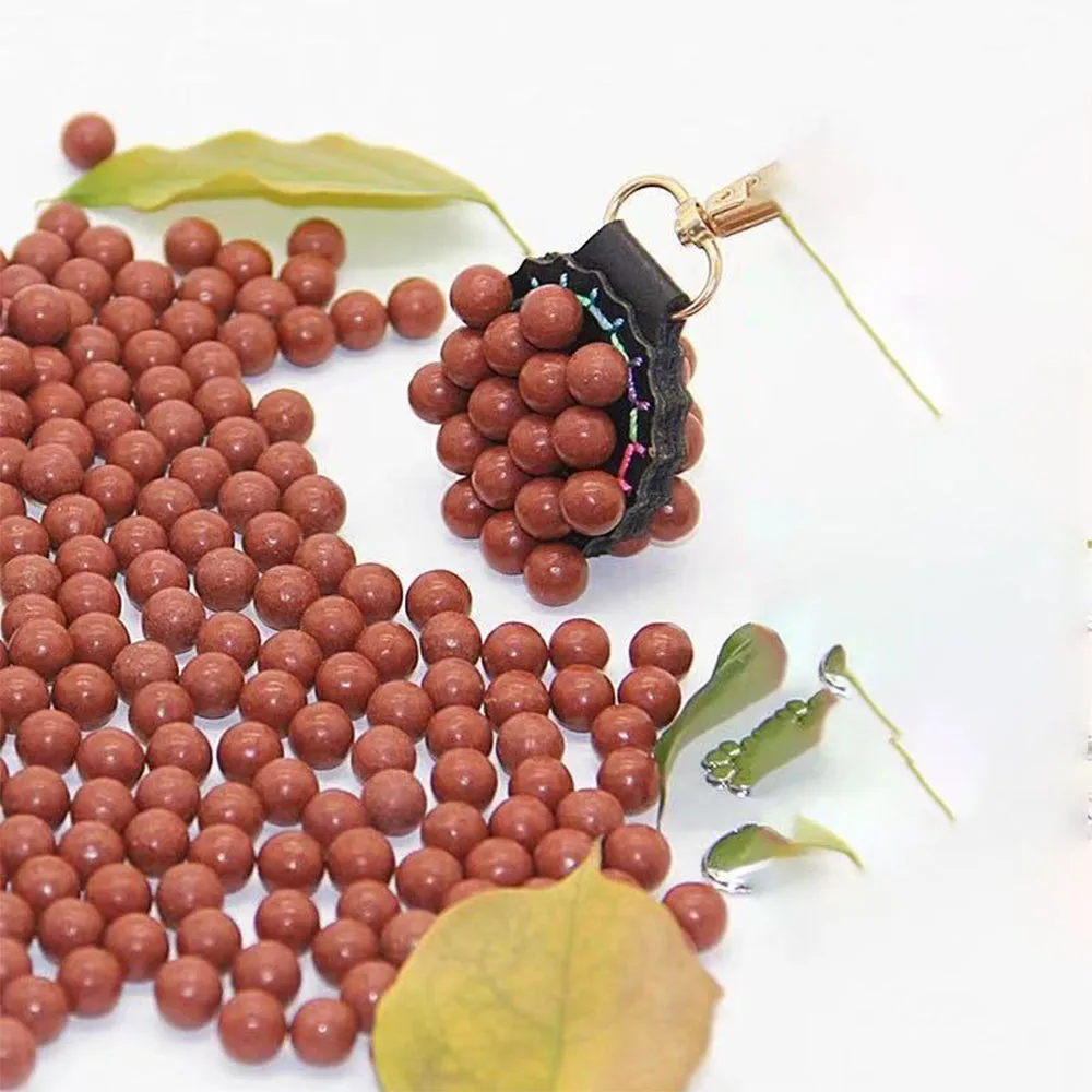 100 قطعة ممارسة مقلاع الذخيرة الصلب الطين الكرة 8-9 مللي متر الصيد في الهواء الطلق مخصص الصحة البيئية للمقلاع تكون قابلة للتطبيق