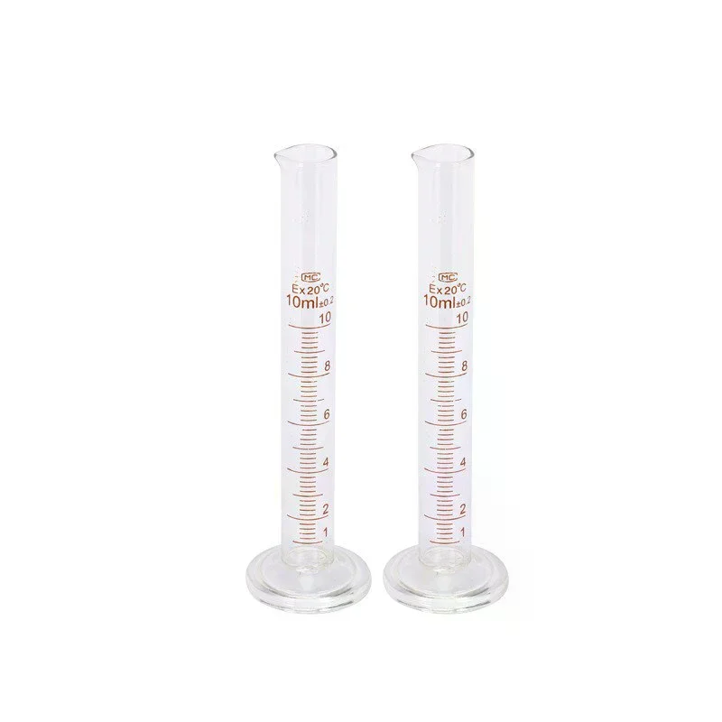 1Pcs Professional Thick Glass Graduated Measuring Cylinder Tool 5ml 10ml 25ml 50ml 100ml Measuring Cylinder For Lab Suppy