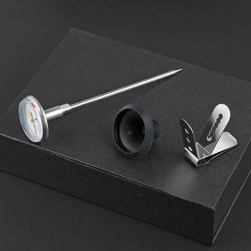 Digital Cooking Baking Thermometer Stainless Steel Temperature Probe For Coffee Pot Milk Frothing Jug Kitchen Tool