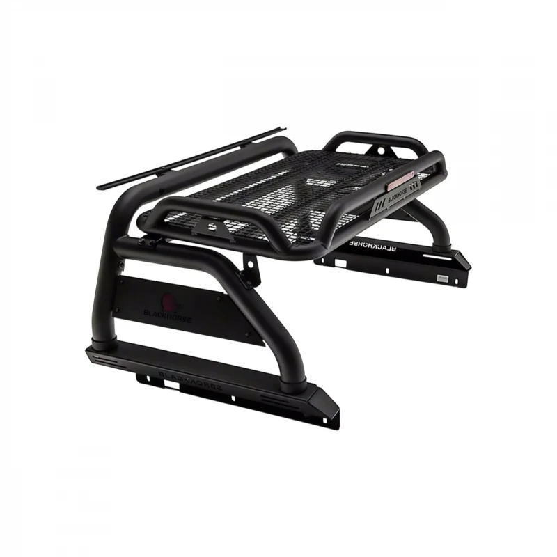 Heavy Duty Universal Bolt-On Steel Anti Roll Bar Bed Rack With Powder Coating, 4x4 Offroad Pickup Truck Exterior Modification Ac