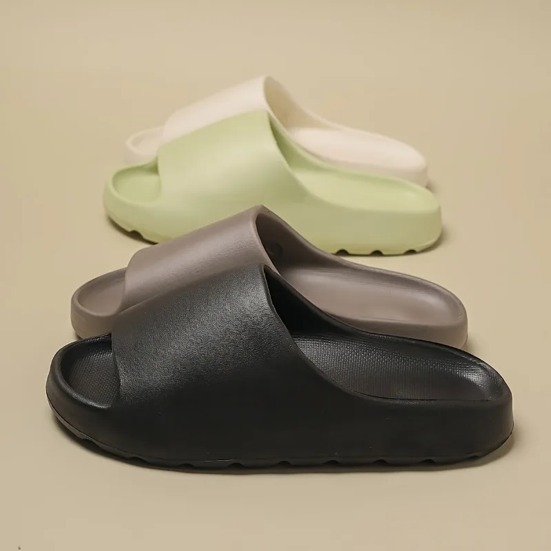 Men's Fashion EVA Slides - Non-Slip, Soft Sole Sandals for Indoor/Outdoor Use