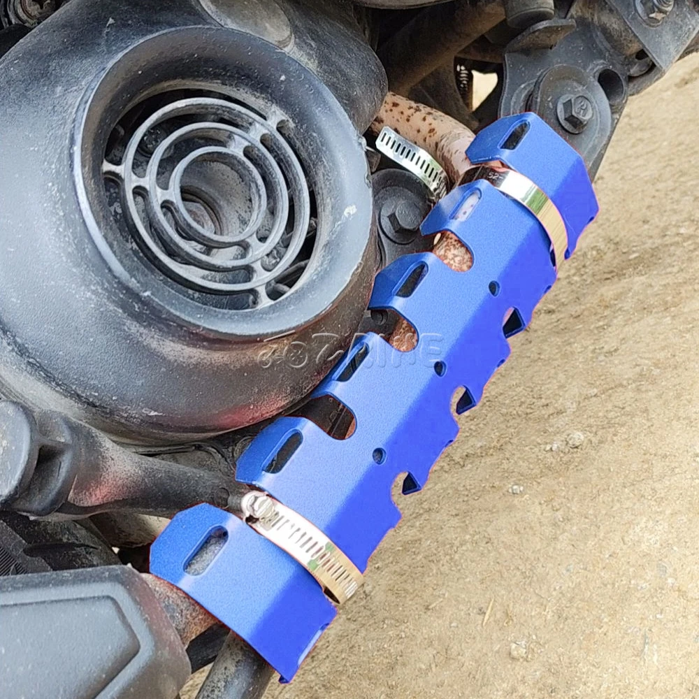 

For YAMAHA YZ125 YZ250 YZ426F YZ450F YZ250F YZ 125 250 426F 250F Motorcycle Exhaust Muffler Pipe Leg Protector Heat Shield Cover