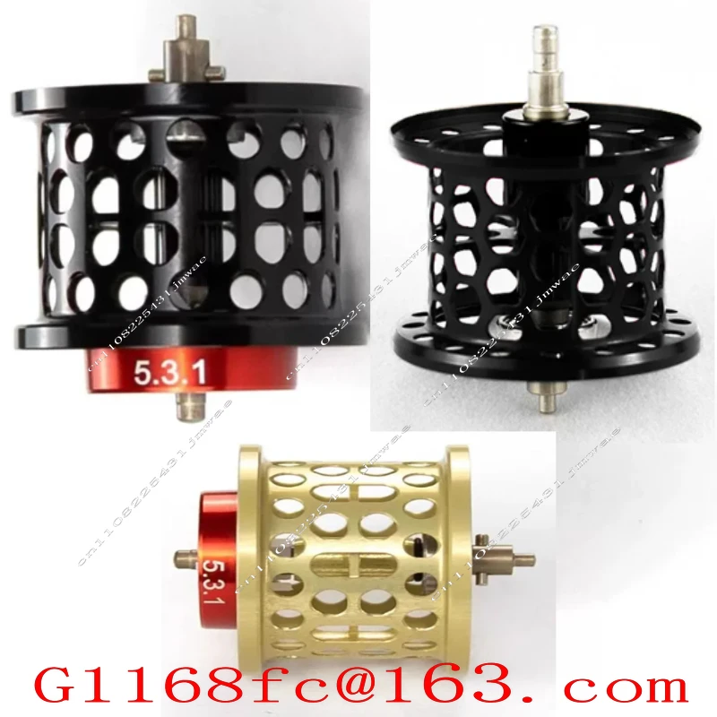 Magnetic Brake Micro-object Line Cup DC Drum Wheel Water Drop Wheel Universal Center Line Cup Metal Fishing Line Wheel