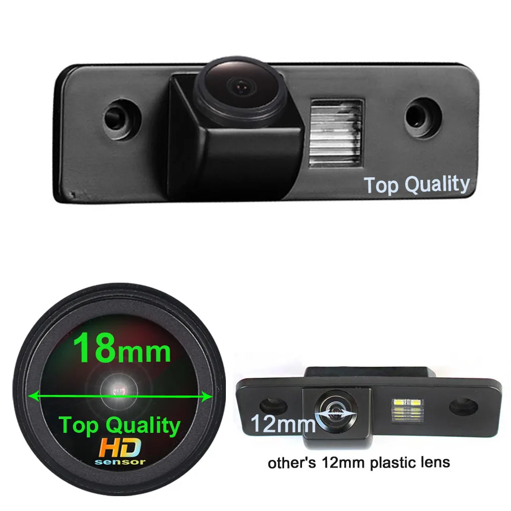 Car Rearview back reverse camera for VW Skoda Octavia II 2 RS 1Z Mk2 Facelift /Superb II 2/Fabia II 2/ Roomster/ Tour