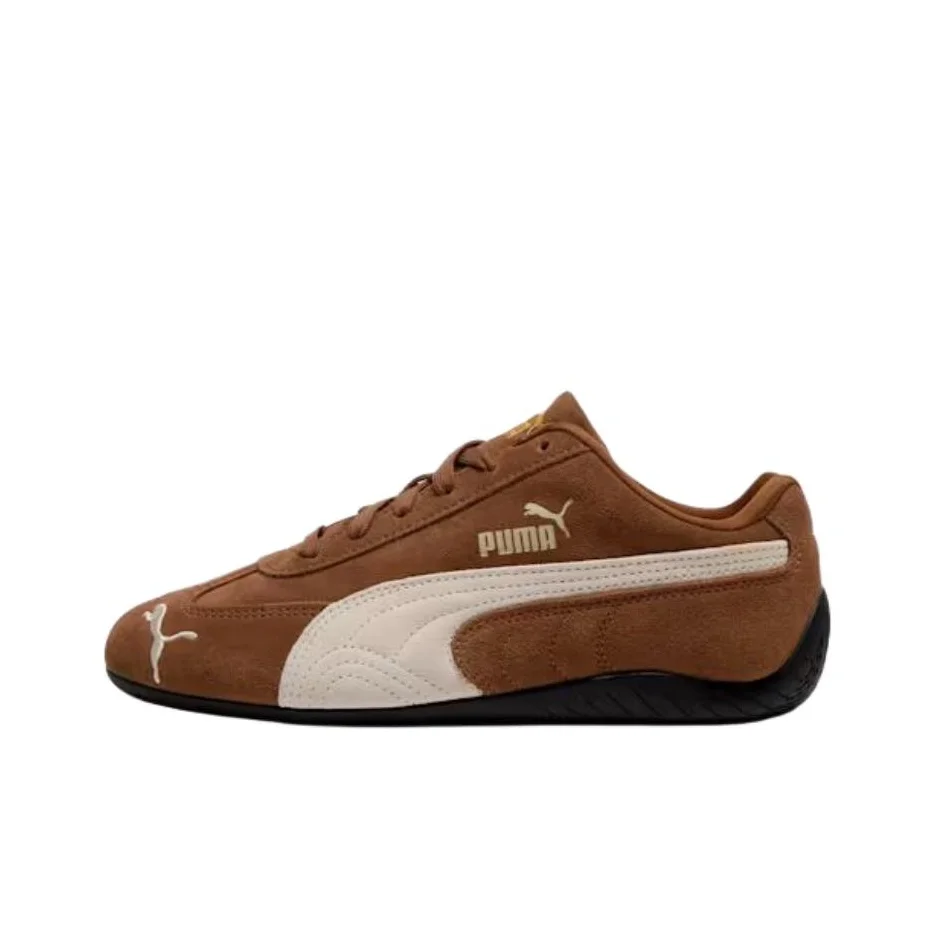 PUMA Speedcat Soft And Comfortable Abrasion Resistant Abrasion Resistant Low top Casual Shoes Women's Brown 400986-31