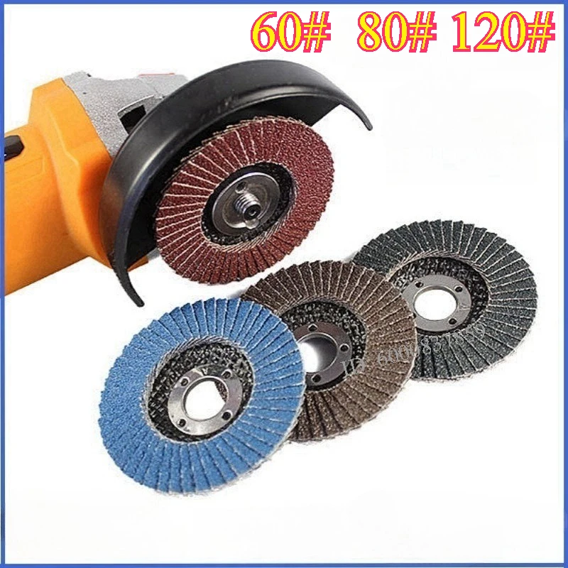 75mm 3 Inch Flap Discs 3pcs Abrasive Sanding Wheels For Angle Grinder Metal Wood Polishing Tools Accessories