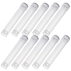 10 Pcs Cryovial Plastic Sample Tube 10ml Freezing Liquid Experiment Supplies Test Tubes Keli with Lids