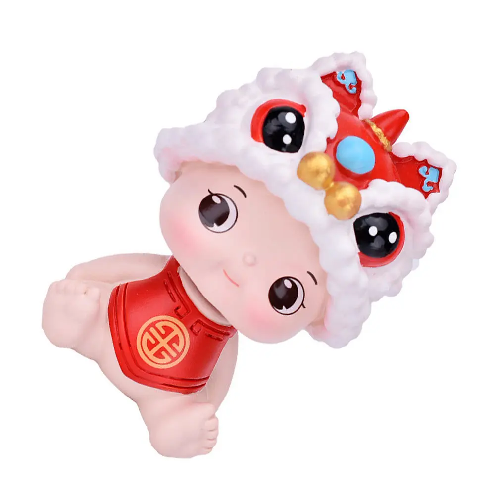 

Shaking Head Tiger Ornament Creative Resin Desktop Car Dashboard Decor for Home Office Holiday Gift Housewarming Decoration