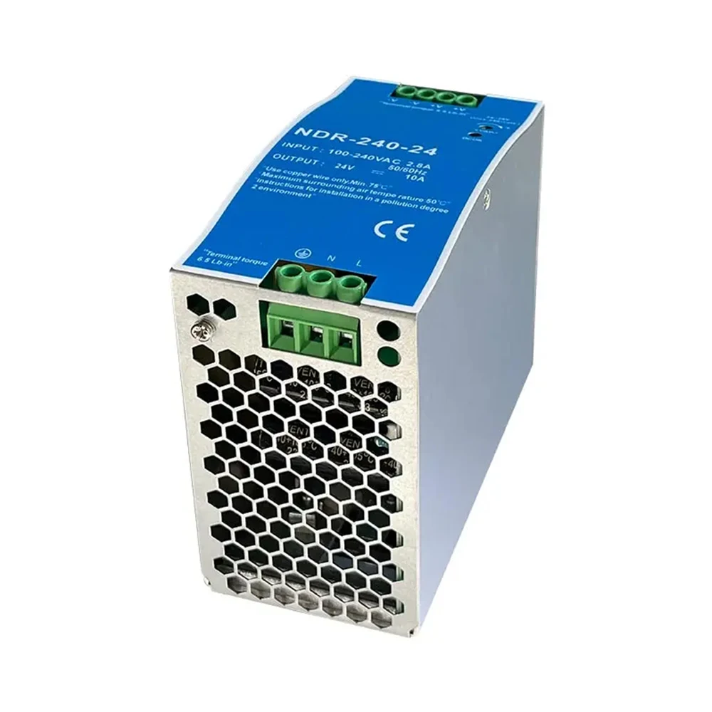 5V 12V 24V 48V Power MDR-20W 60W 100W Industrial Mini AC/DC Din Rail Power Supply Switch Single output Switching