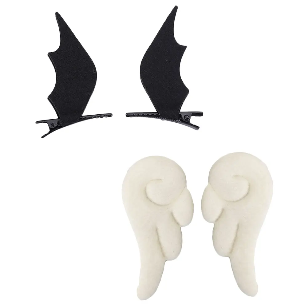 

Angel Wings Hair Clips Girls Barrettes Soft H made Gifts Occasion Fashion Accessories Bright Colors Toddler Teen Child