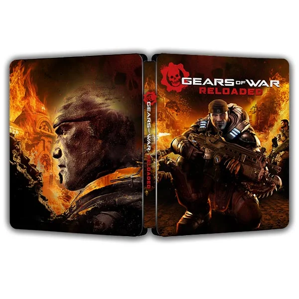 

Gears of War Reloaded BROTHERHOOD Edition Steelcase FantasyBox (Customization,Steel case,Game CD not included)