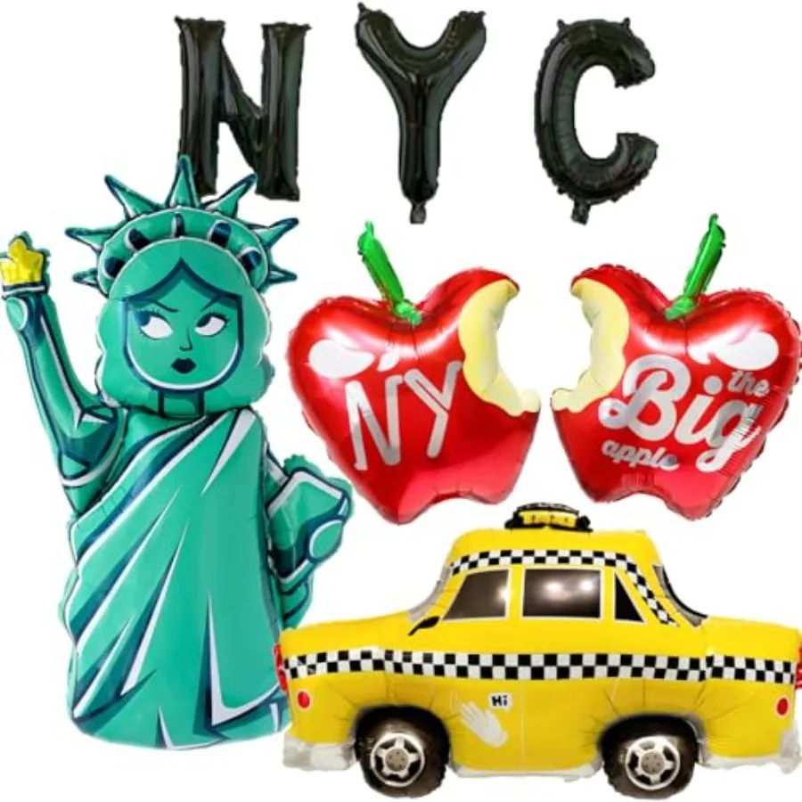 7Pcs Nyc Cityscape …