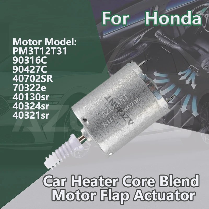AZGIANT For Honda Accord 2003-2012/CR-V 2007-2011/Civic 2006-2011 Car Heater Core Blend Motor Flap Actuator PM3T12T31 90427C