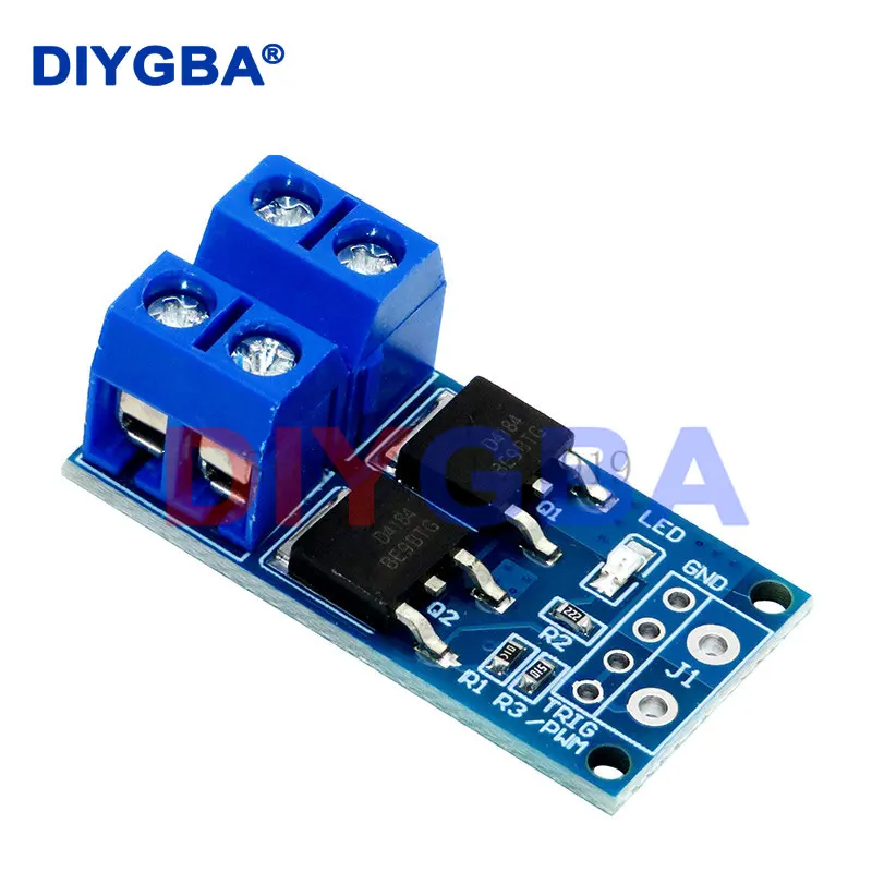 10pcs 15A 400W MOS FET Trigger Switch Drive Module PWM Regulator Control Panel