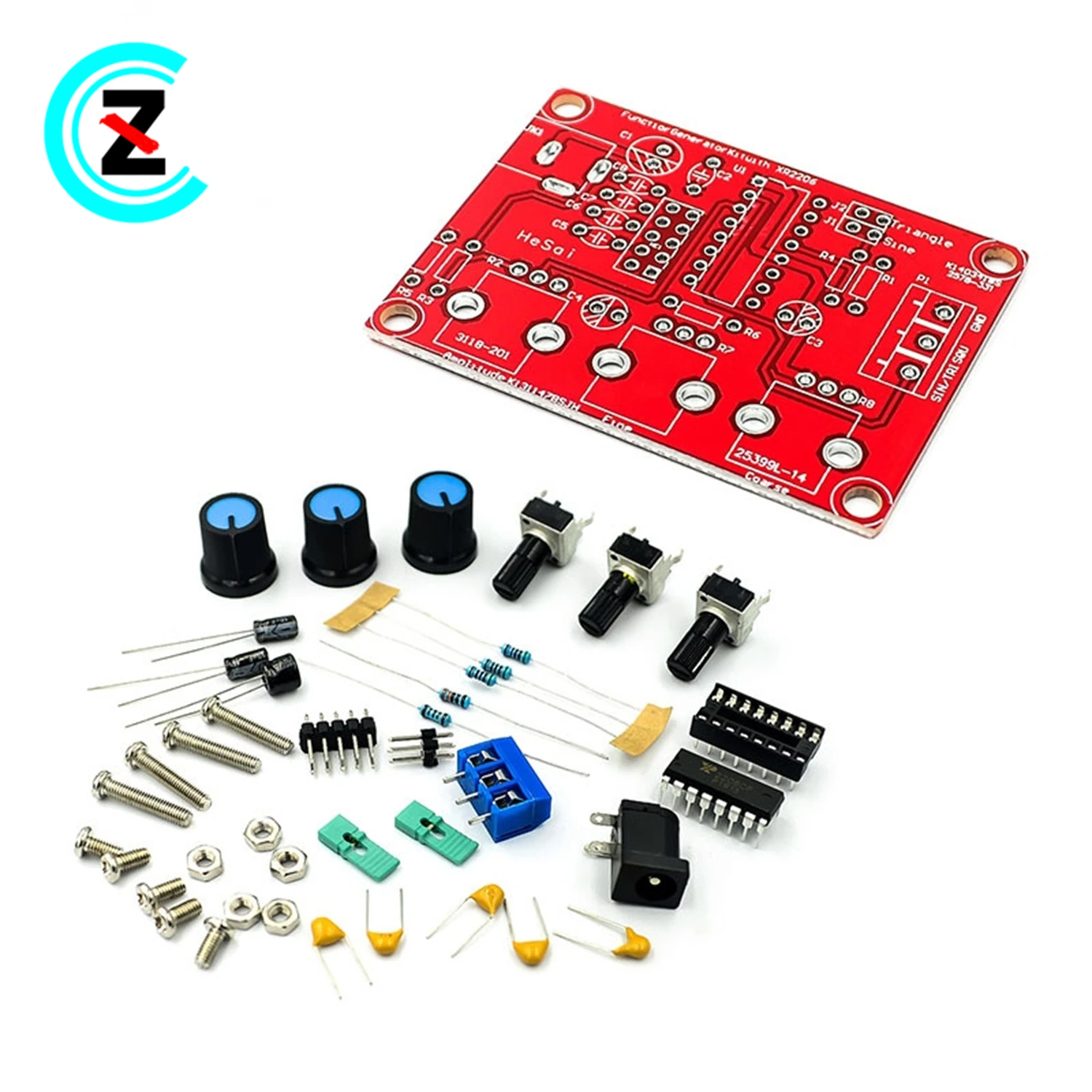 XR2206 High precision signal Generator DIY spare parts with shell 2206CP Function Generator