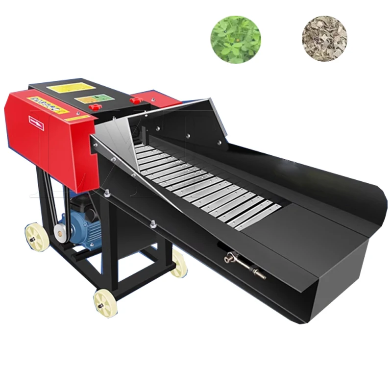 Corn Straw Kneading Machine Crushing Silage Hay Cutter Household Dry  Wet Breeding Grass Crusher