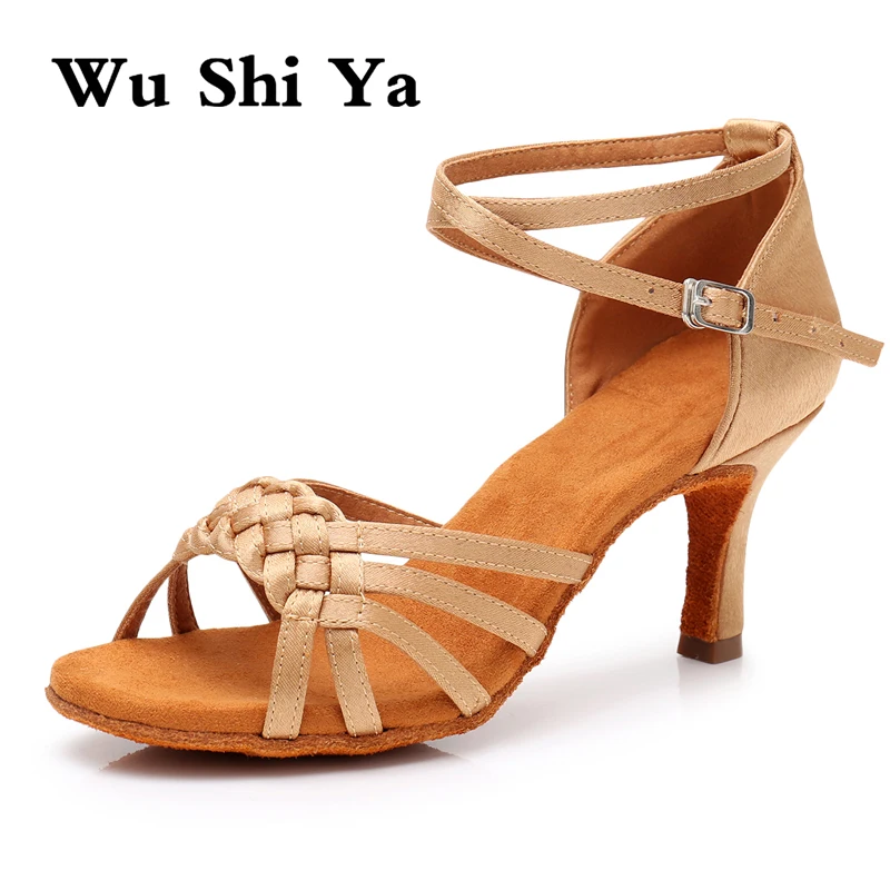 New Women Ballroom Shoes Professional Dance-Shoes Latin Dance Shoes Soft Ladies Girls Tango Jazz Dance Shoes Salsa Sandal