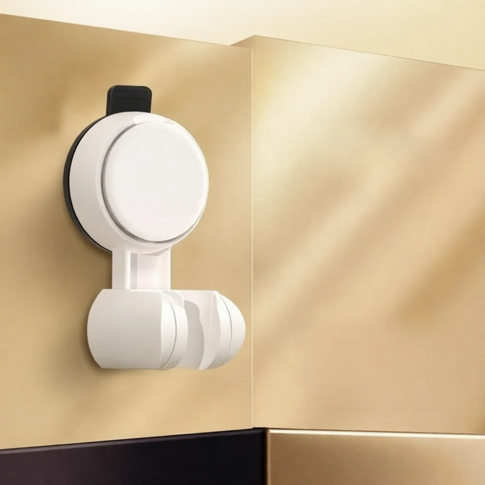 Universal Shower Head Support Adjustable Suction Cup Bracket Wall Mount Bathroom Handheld Sprayer Stand Punch Free Shower Mount