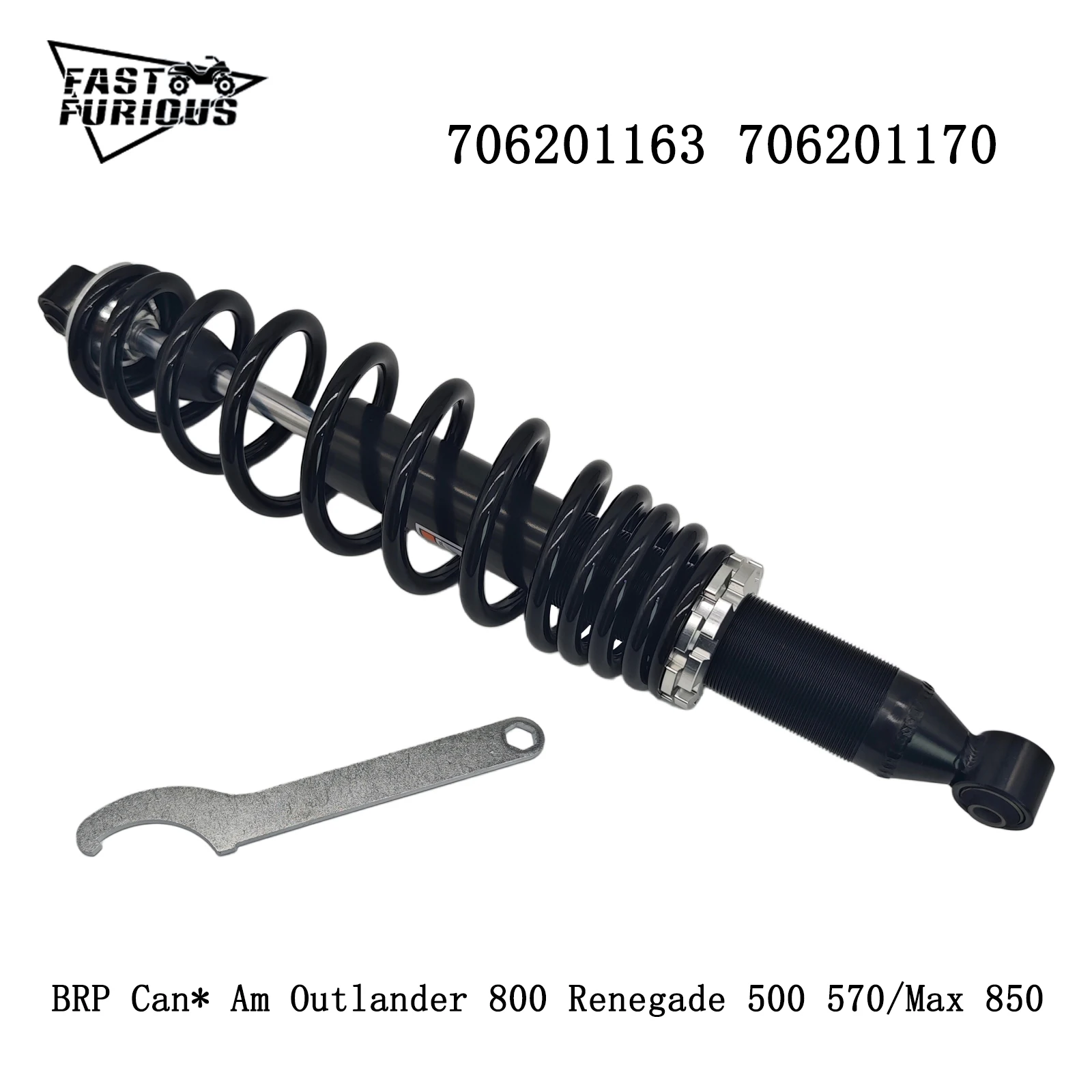 

Front Shock 706201163,706201170 For BRP Outlander 800 Renegade 500 570/Max 850