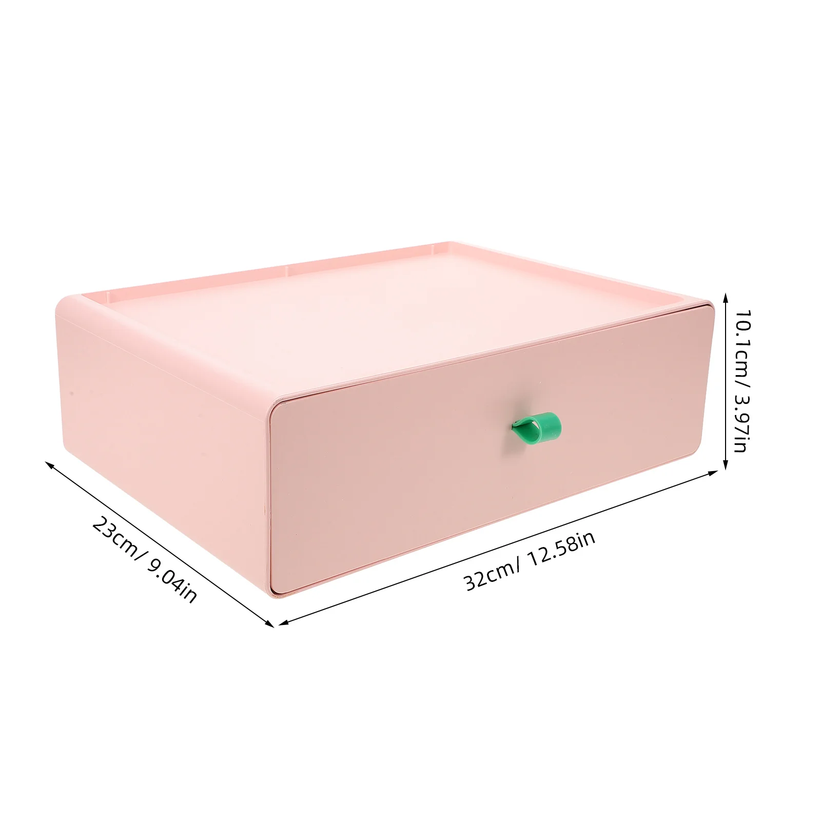 1Pcs Drawer Storage Box Thickened Organizer Desktop Sundries Holder Home Office Plastic Case for Stationery Cosmetics