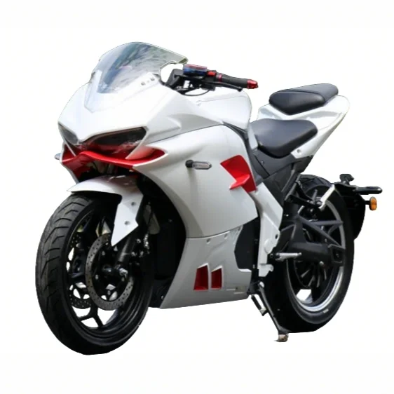 8KW High-Power Hub Motor Electric Motorcycle 72V for Adults with 110km/h Top Speed