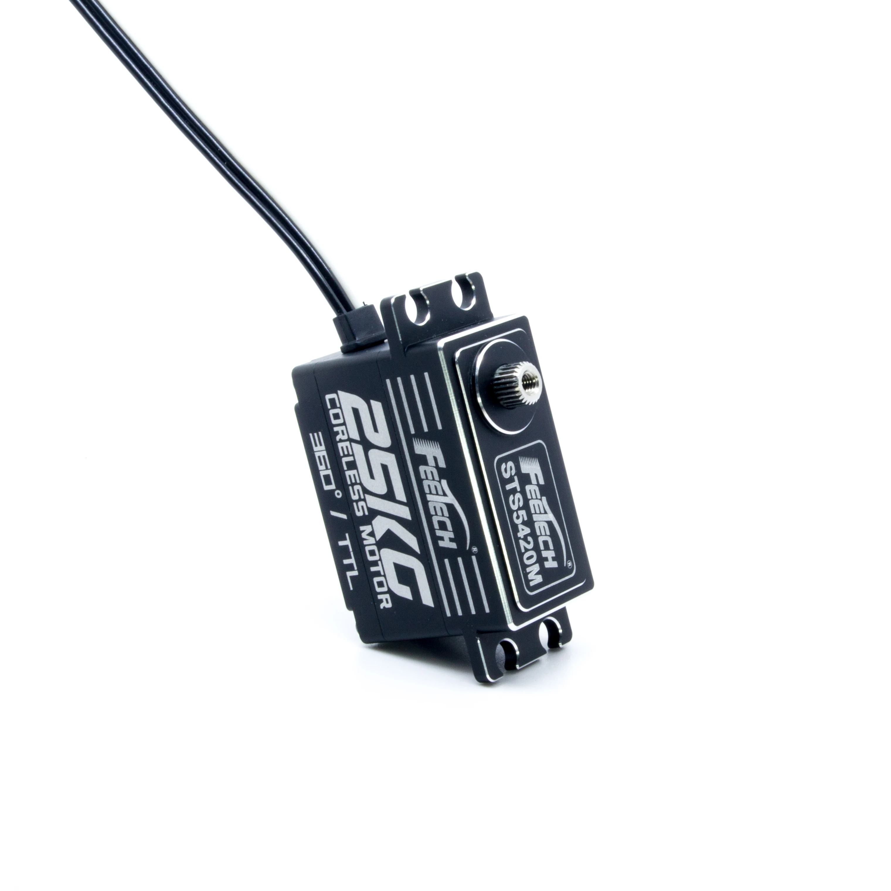2026 7.4V 25KG 0.1s High Speed 360degree Programmer Metal Gear Servo Low Profile Robot Servo for AI Industrial Equipment Smart H