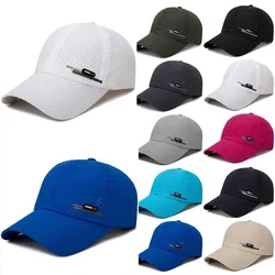 Summer Quick Drying Cap Male Men Luxury Brand Baseball Cap Golf Caps Solid Snapback Bone Hat Casquette Homme Hats Gorras 여름모자