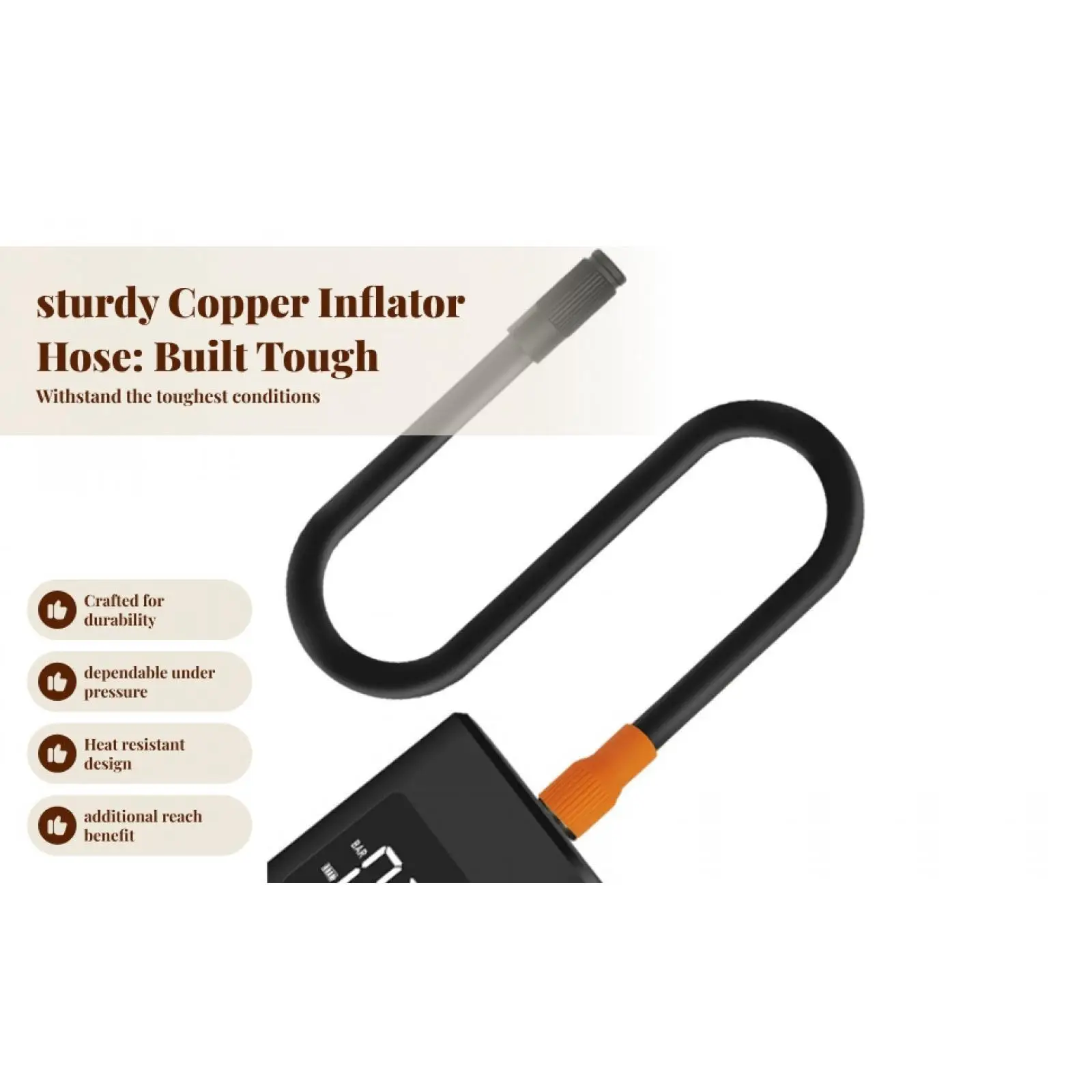 Inflator Pump Hose, Air Pump Tube, Pump Valve Hose Components, Pump Equipment,