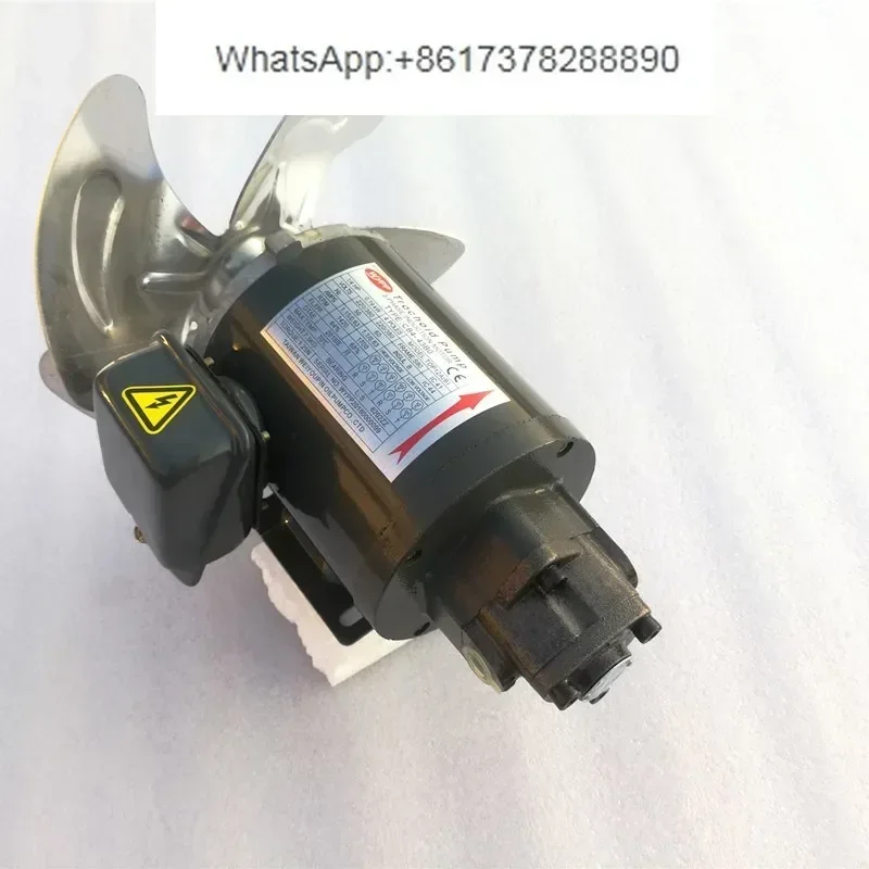 Taiwan HBP-12A Haber oil cooler HBO-250 is suitable for oil pump assembly with fan blade and motor factory direct sales