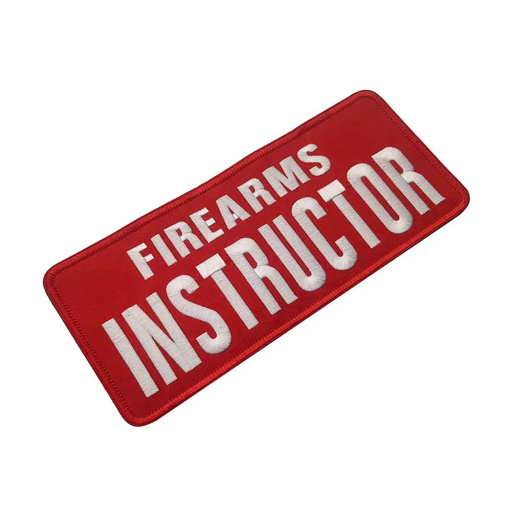 Parche bordado Instructor de Armas de Fuego para uniforme táctico - imagen 3