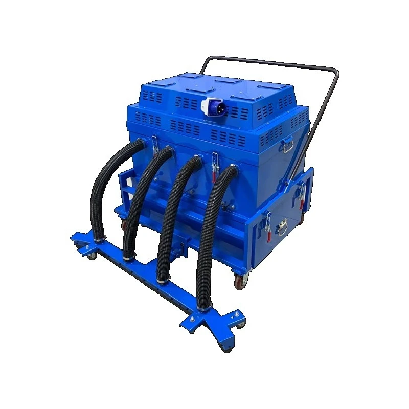 

7.2Kw 538m ³/h Strong suction industrial floor vacuum cleaner 130L electric 220V