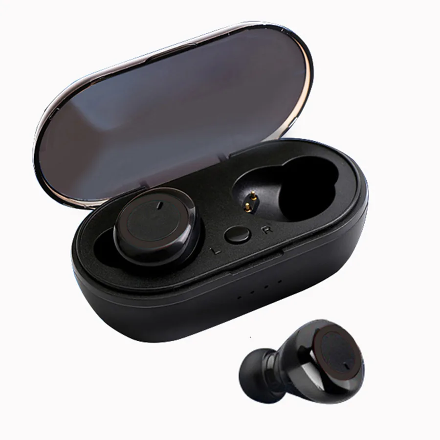 

Y50 Bluetooth Wireless Headset Tws Binaural In Ear Sports Wireless Earphone With Touch Earbuds Headphones For Android IOS Phone