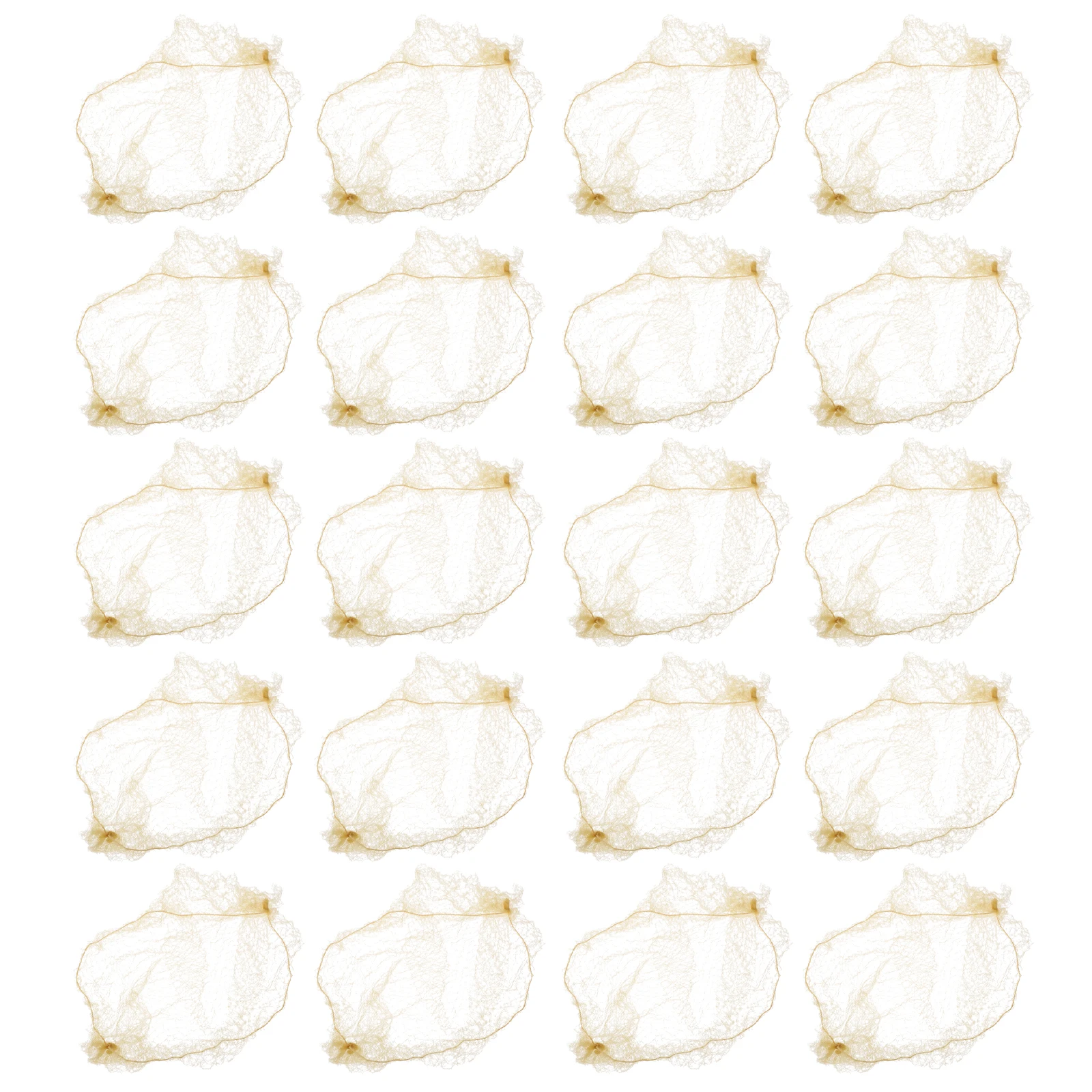 

60 Pcs Hair Dispenser Net Pocket Bun Invisible Nets for Ballet Dancer Cover Contract Miss