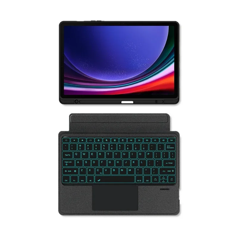 

Suitable for Tab S9 + FE Plus 12.4 inches, keyboard cover S8/A9 Spain, French, Korean, Russian A8