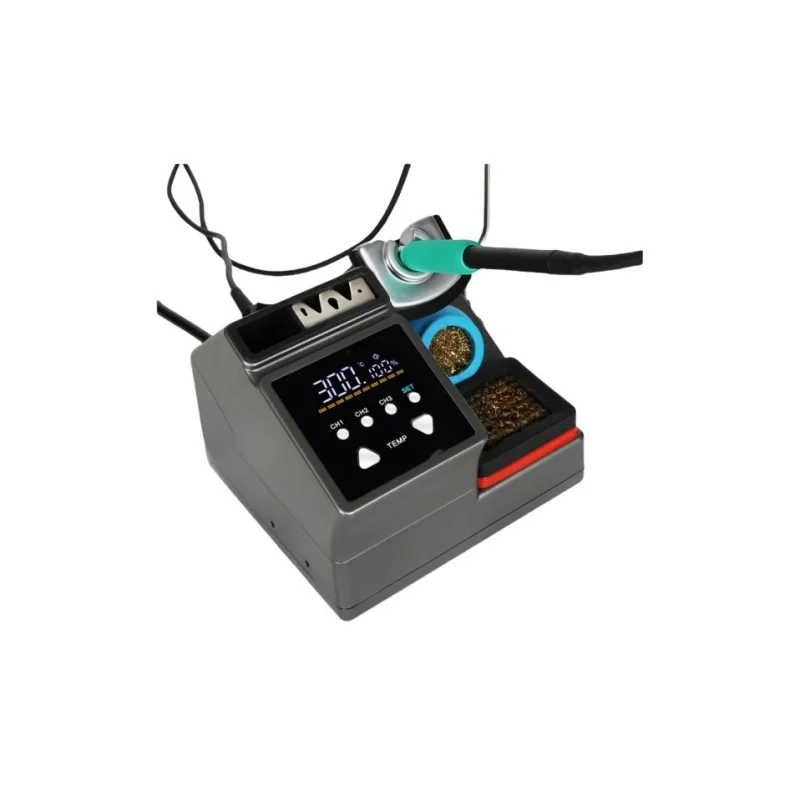 من السهل تشغيل مقبض لحام الحديد خالية من الرصاص الإلكترونية PCB لحام إعادة العمل محطة لحام سبيكة لحام