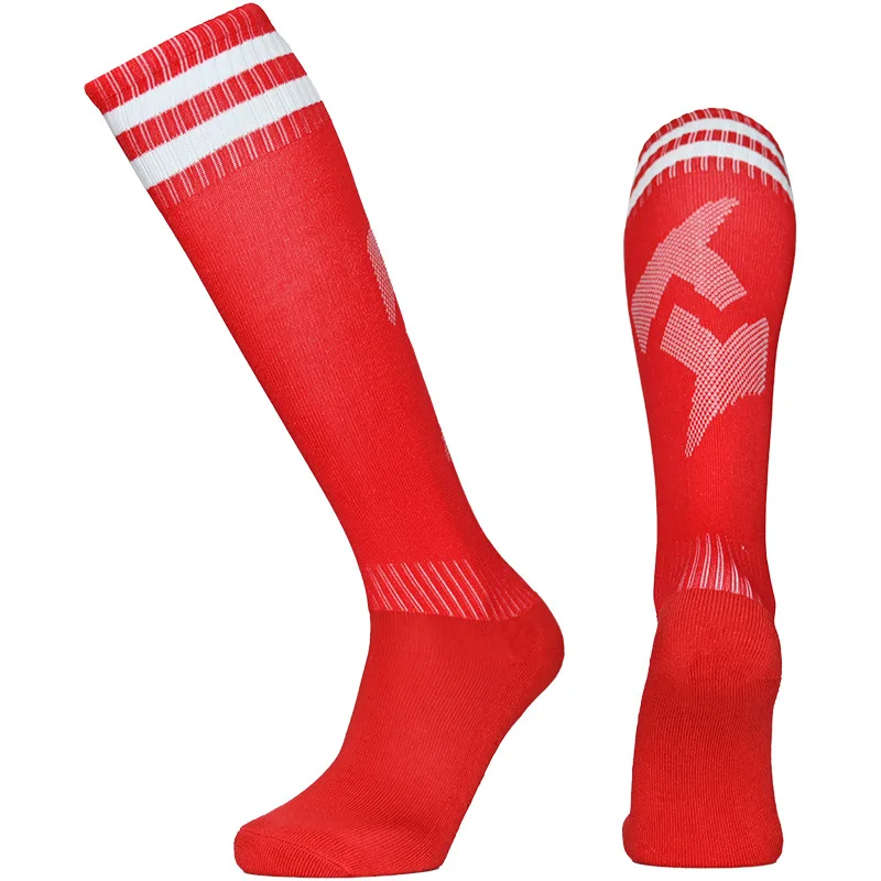 Sports Running Sports Outdoor Thin Football Socks Long Adult Children Football Adult Men Children Boys Welling Sweat non-slip Z1