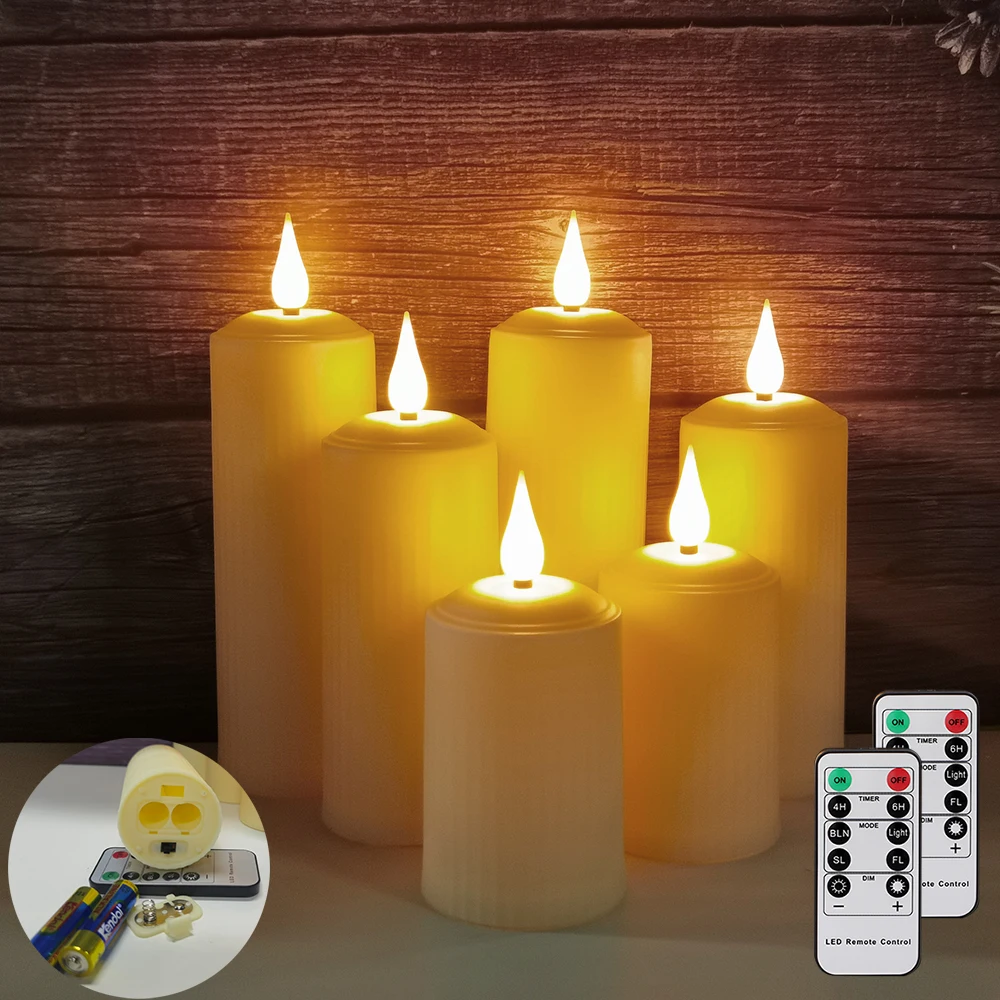 

Чайная искусственная беспламенная Мерцающая домашняя декоративная свеча на батарейках для рождества Хэллоуина Светодиодная свеча подарок гостей