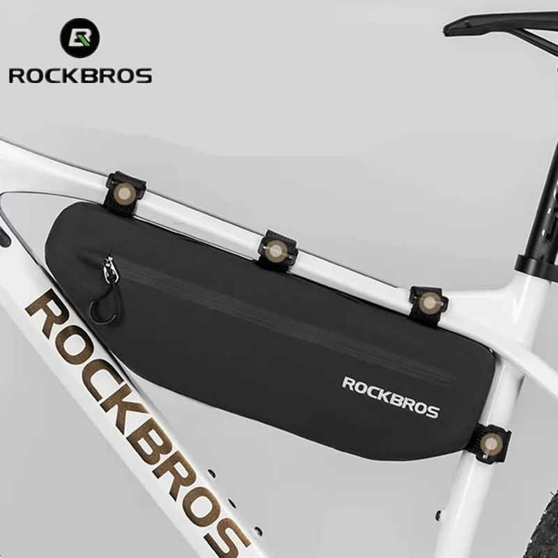 

Велосипедная сумка ROCKBROS, водонепроницаемая треугольная сумочка на раму, грязеотталкивающая, для горных велосипедов