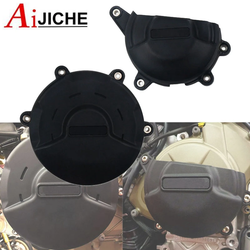 

Motorcycle Nylon Engine Stator Cover Engine Guard Protection Side Shield Protector For DUCATI PANIGALE V4 V4S 2018-2023