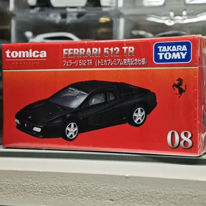 Hot Tomy Tomica Tp08 - Ferrari 512tr Die Casting Creative Cast Alloy Mini Car Collectable Hobby Model For Friend Birthday Gift