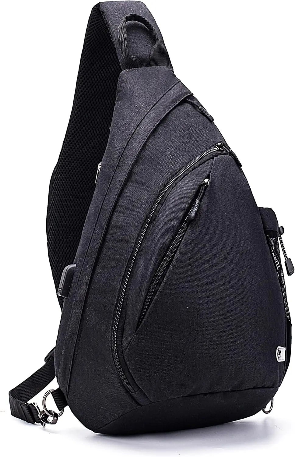 Water-Proof Sling bag/Crossbody Backpack/Shoulder Bag with USB Charging Port for Travel, Hiking, Cycling, Camping
