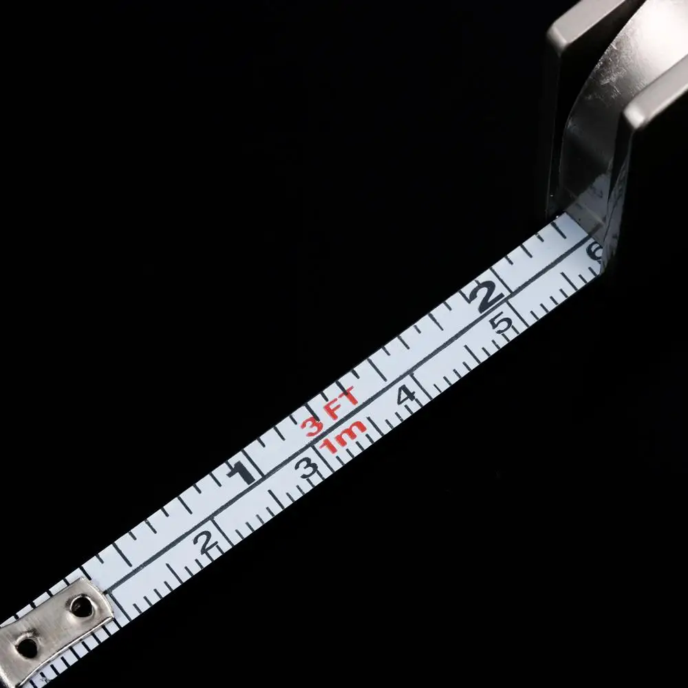 

Keyring Stainless Steel Measure Measuring Tools Gauging Tool Retractable Ruler Tape Measures