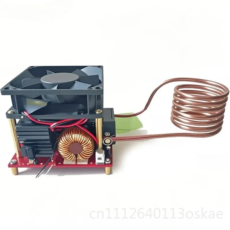 1000W ZVS Induction Heating Plate Board Kit - Low Voltage Induction Heater Cooker Coil Tube Power Supply Module for DIY Projects