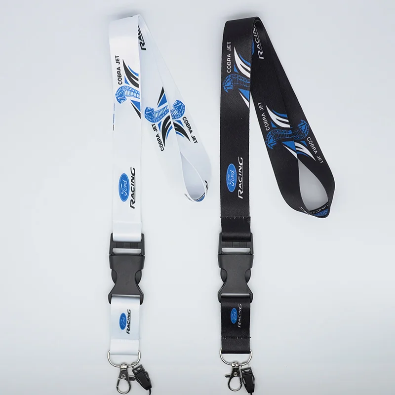 Fashoin Creative Gifts  Car Lanyard Neck Straps Key Cell Phone Work ID Card Hanging Rope For Ford Focus Ranger Mondeo Mustang - view 3