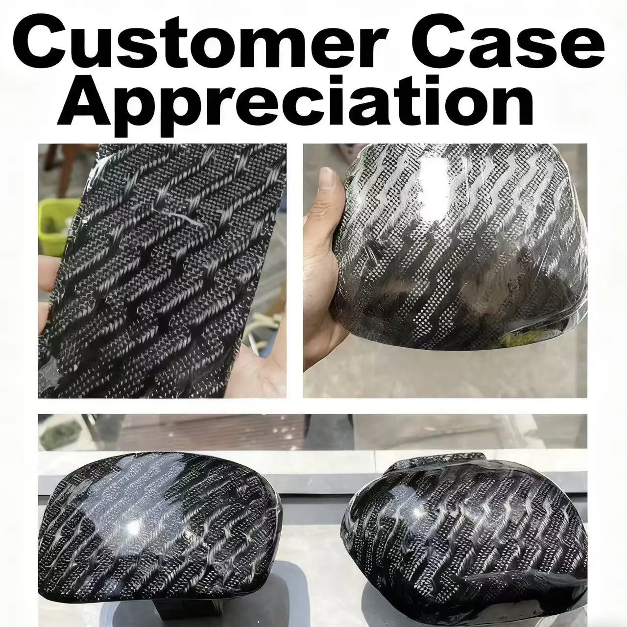 

3K 240g Jacquard carbon cloth Lightning pattern Lightning style used for fishing rod, motorcycle, car, 1m (40"）* 0.5m/0.3m